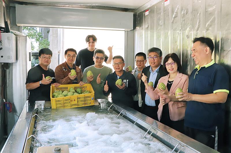 貨櫃式多功能微氣泡水果即時清洗系統